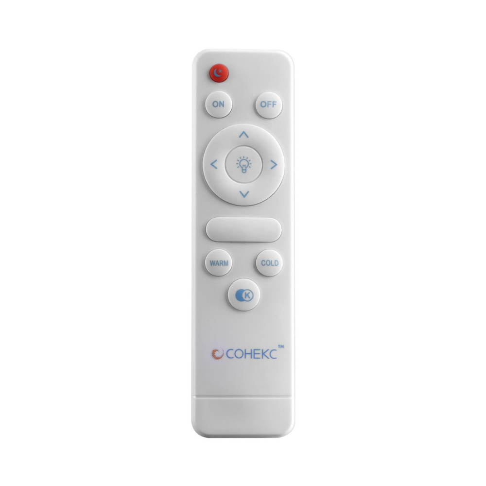 7710/EL COLOR SN 157 Светильник пластик/белый/красный LED 70Вт 3000-6000К D510 IP43 пульт ДУ TUNA RED