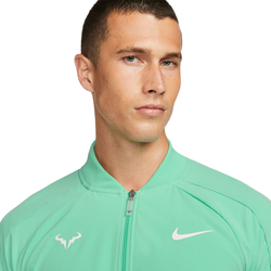 Мужская теннисная кофта Nike Court Dri-Fit Rafa Jacket - зеленый
