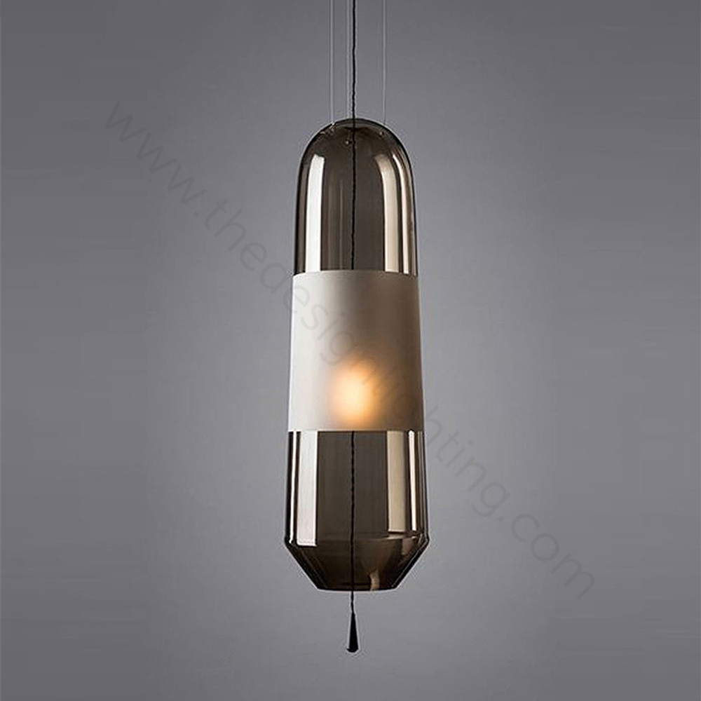 Pendant design lamp Pill  ( Smoky )