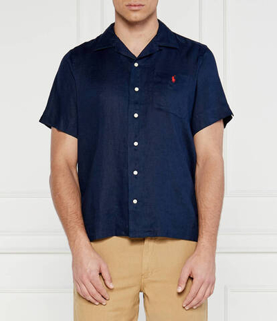 Льняная рубашка CLADY POLO RALPH LAUREN - темно-синий(710938425)