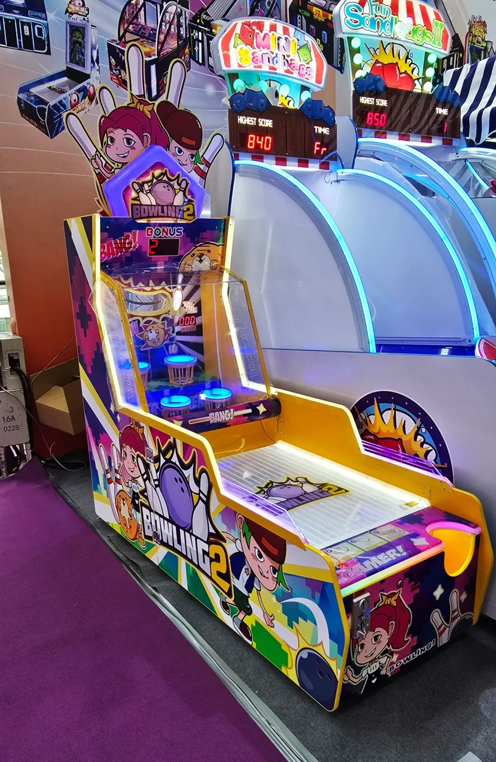 Детский игровой автомат «Боулинг-Арена»