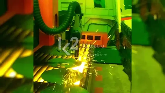 Широкоформатный лазерный станок HGTECH серии WALC-P для резки металла
