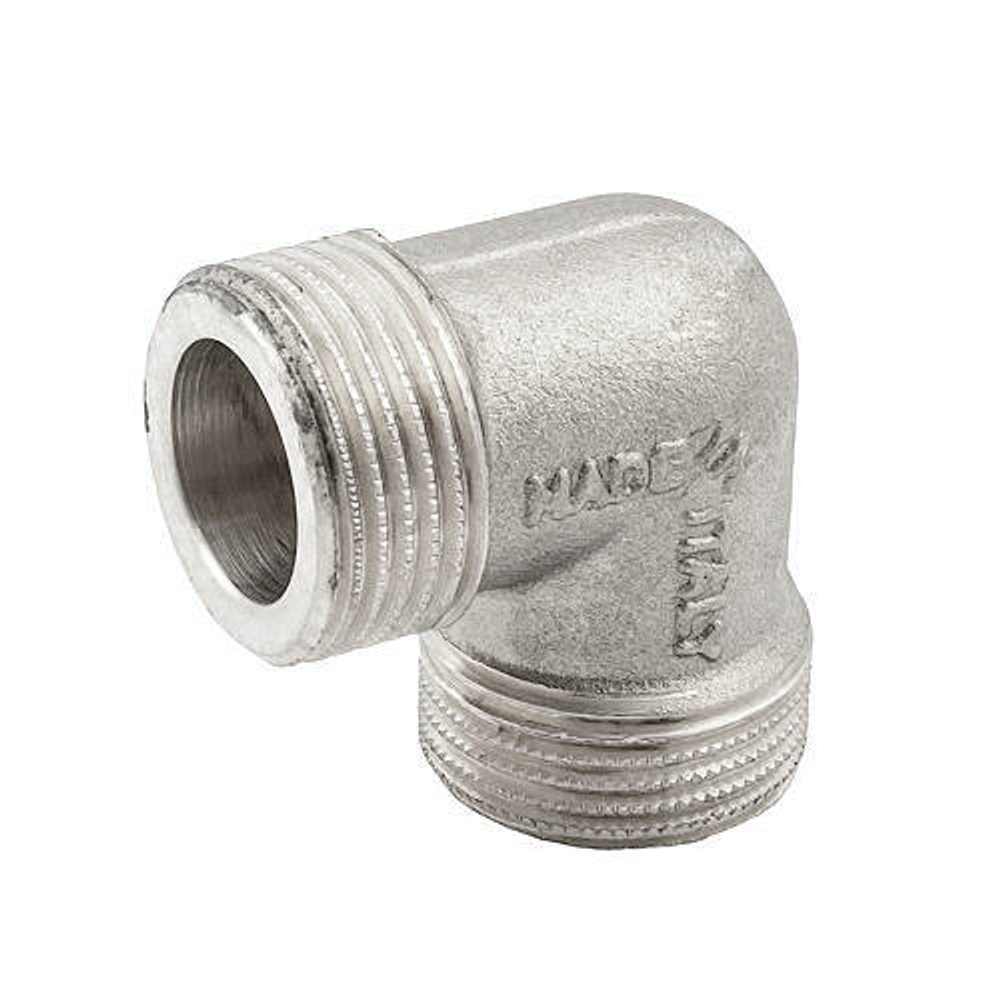 Отвод 90° с наружной резьбой ELSEN METALIT EBF10 - 1/2" (латунь с покрытием TIN)