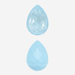 Кристалл Капля (Drop), оттенок "Голубой Топаз Люкс"/"Blue Topaz Lux", 14*10мм