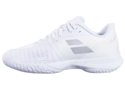 Женские теннисные кроссовки Babolat Jet Mach 4 All Court - white/silver