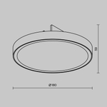 Уличный трековый светильник Outdoor O-TR01-1-F-18WB3K
