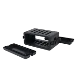 Ударопрочный пластиковый Рэковый кейс 4 юнита KZCASE@RACK4U30