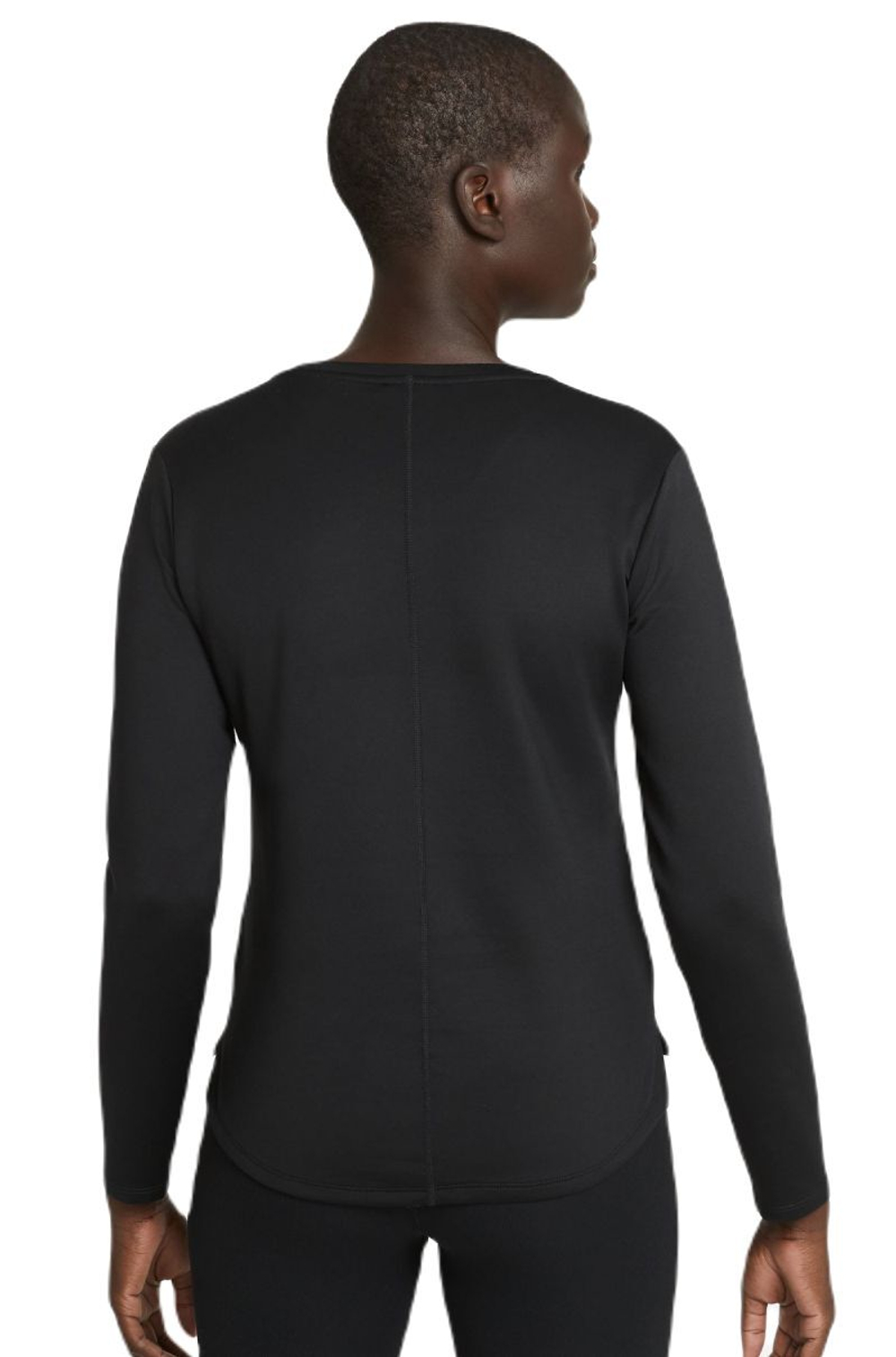Женская теннисная футболка (dł. Рукава) Nike Therma-FIT One Long-Sleeve T-Shirt - black