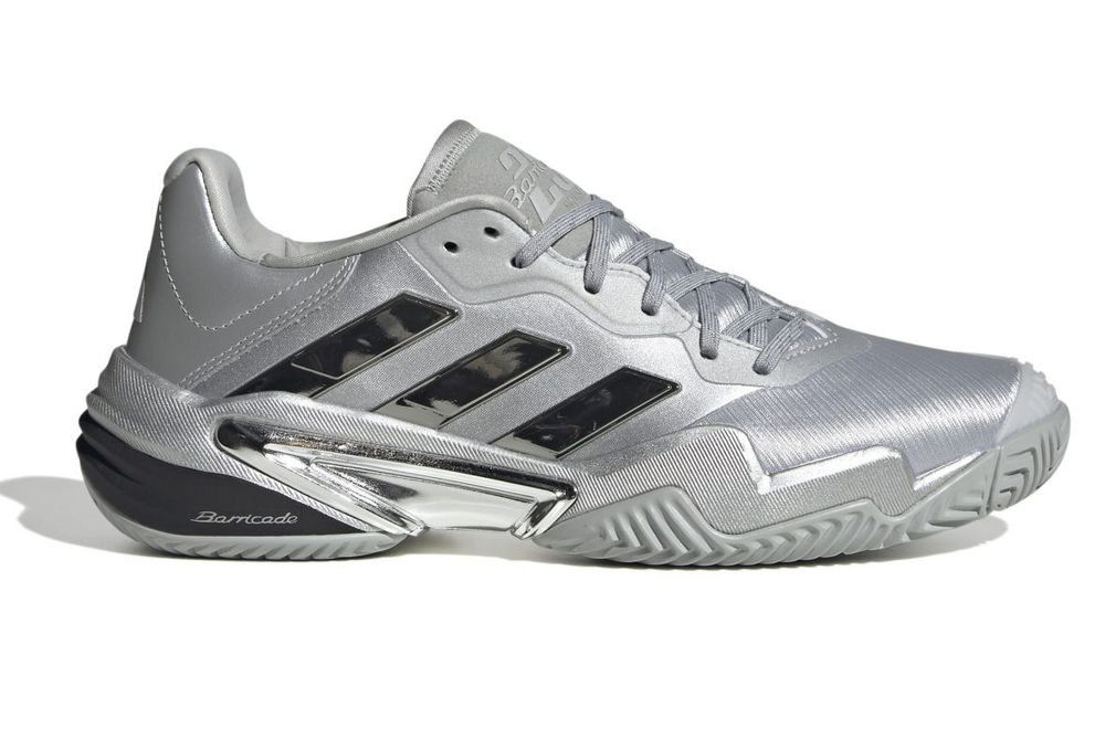 Теннисные кроссовки Adidas Barricade 13 M Silver Edition - silver metallic/silver metallic/dash grey