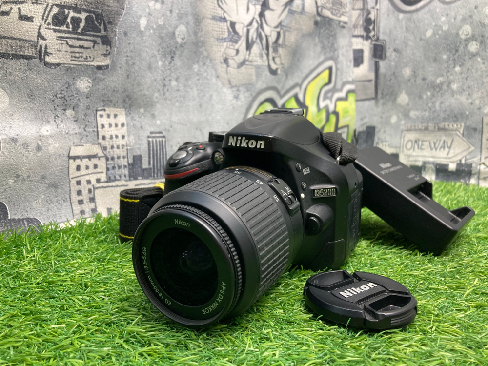 Nikon D5200 Kit 18-55mm 3.5-5.6G ED 12.100 кадров