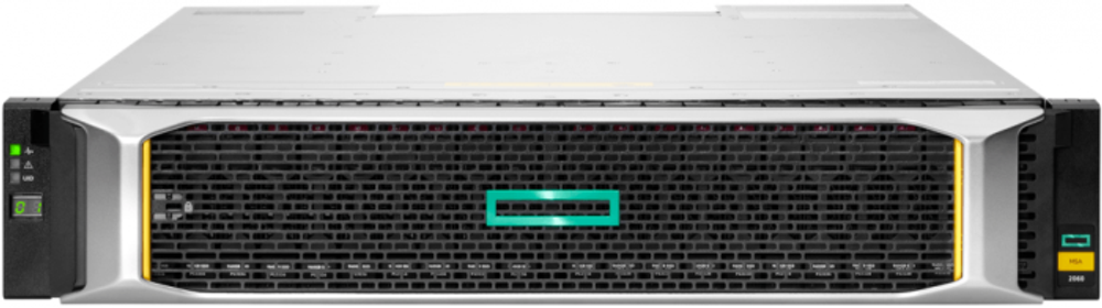 Система хранения HPE MSA 2060, два контроллера SAS/SAN, SFF/LFF (R0Q78A)