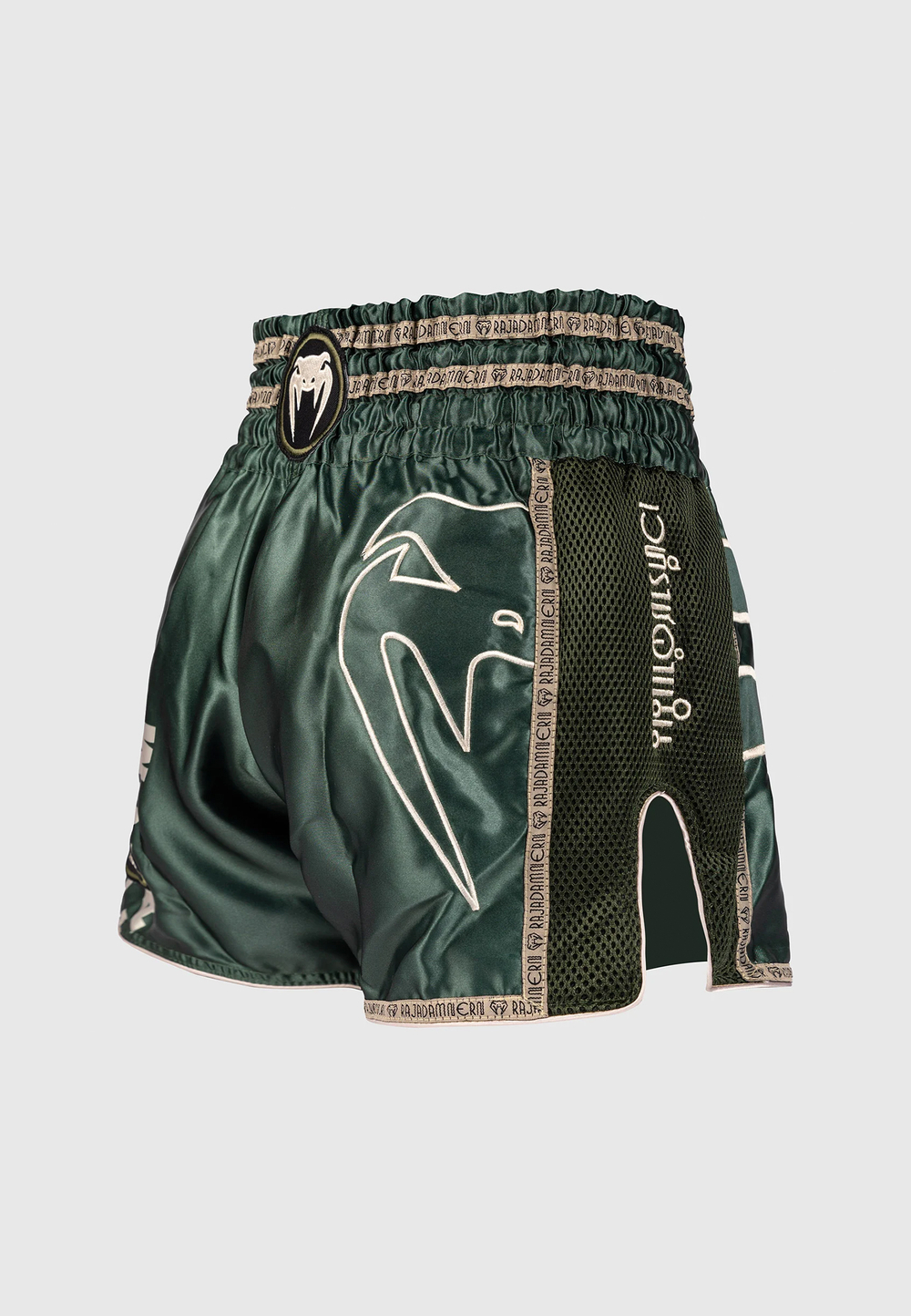 Шорты тайские Venum Rajadamnern Military Green