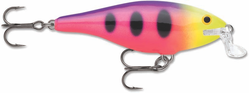 Воблер RAPALA Shallow Shad Rap SSR07 / 7 см, 7 г, цвет FPN