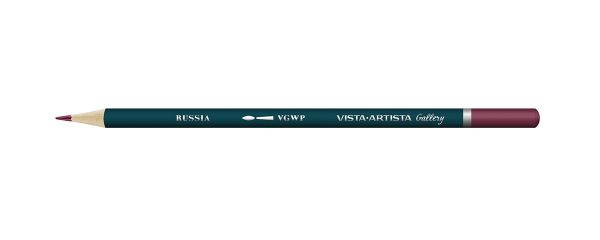 Карандаш акварельный художественный заточенный, 6 шт, 311 Бордо (Claret), Vista-Artista Gallery VGWP