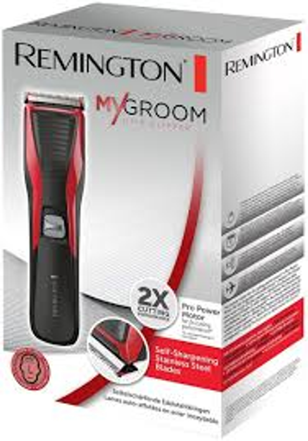 Машинка для стрижки волос Remington HC5100 красный/черный