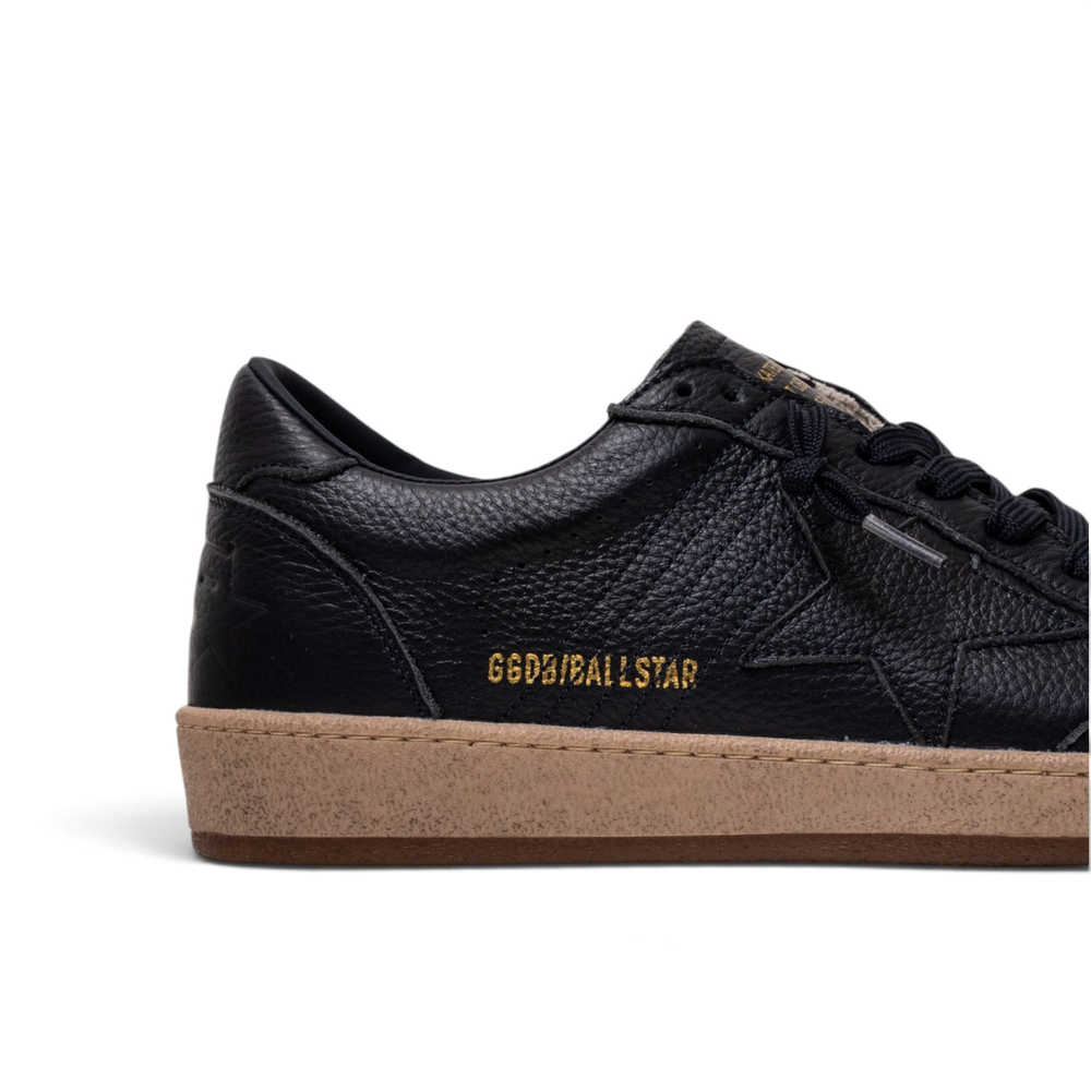 Men's Ball Star in Navy Suede With Navy Leather Star and Heel Tab