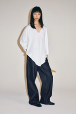 ФУТБОЛКА-НАКИДКА ИЗ ХЛОПКА SUPIMA® — ZARA