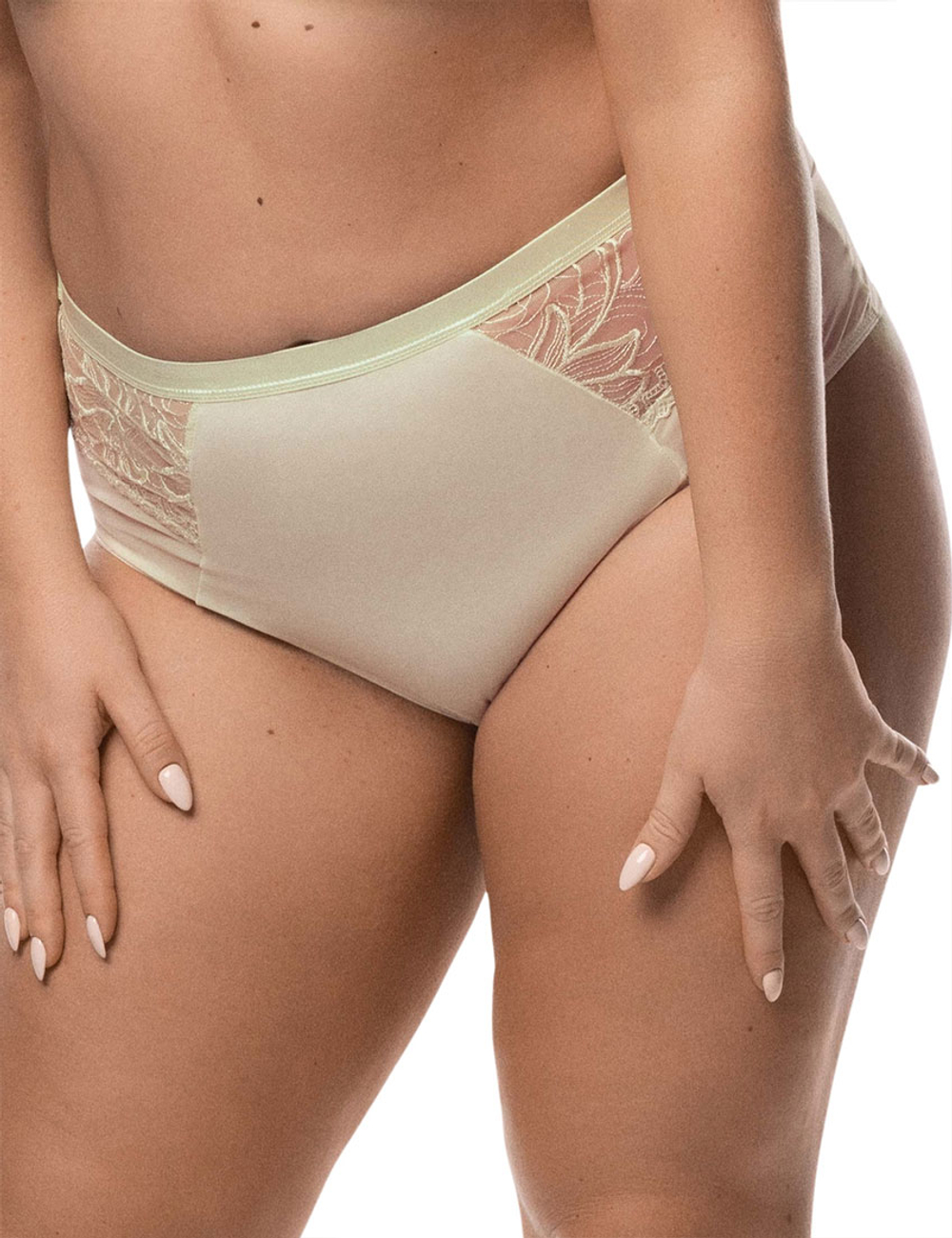 Высокие трусы Mefemi JANETTE Classic мята
