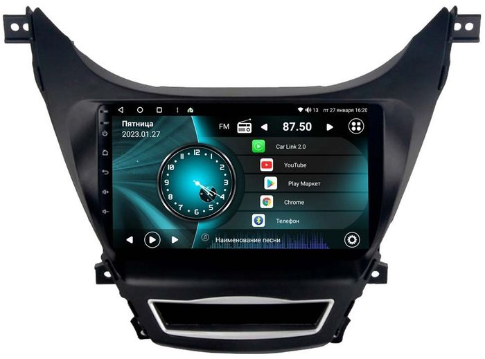 Магнитола для Hyundai Elantra 5 MD 2010-2013 - Vaycar VA23-0360 на Android 13, 4G SIM-слот