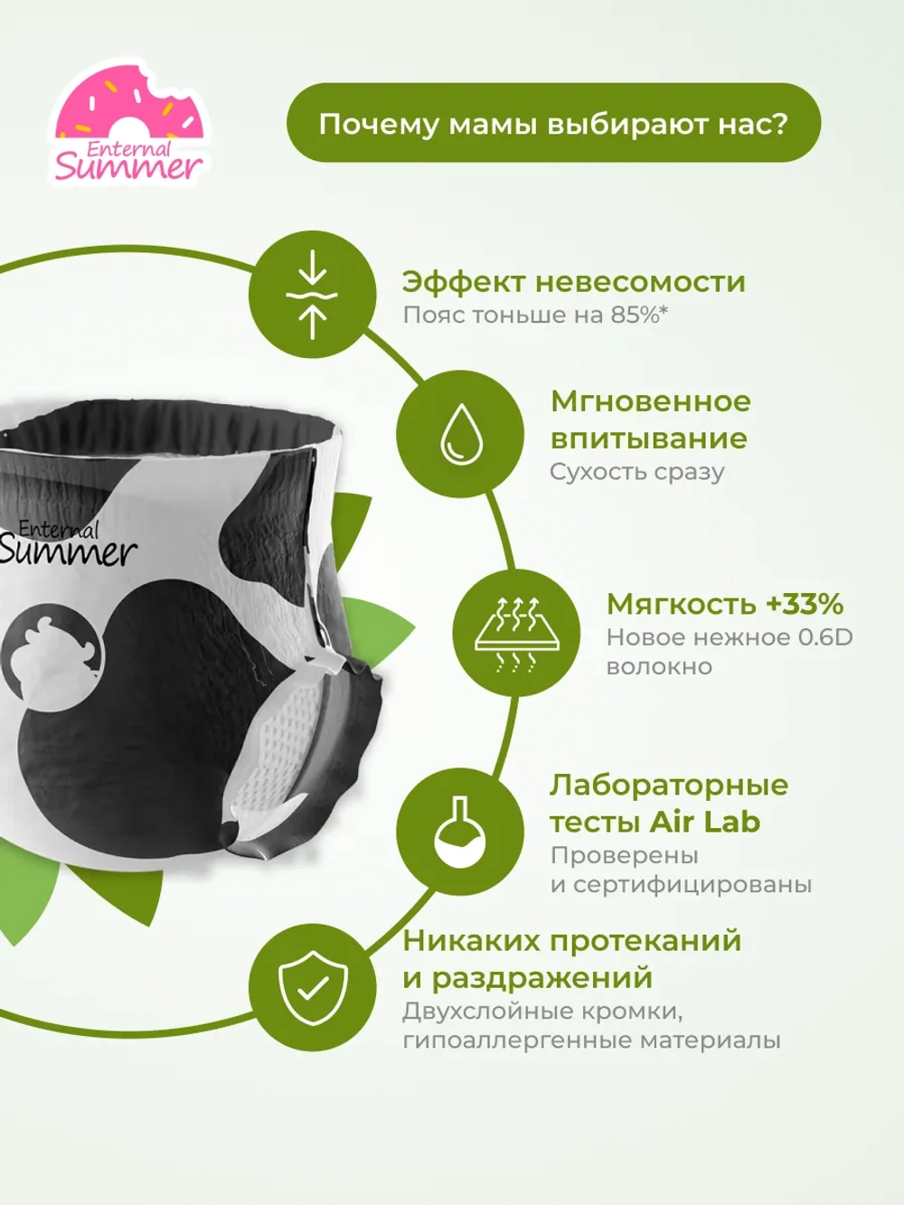 Enternal Summer Fashion Gala подгузники