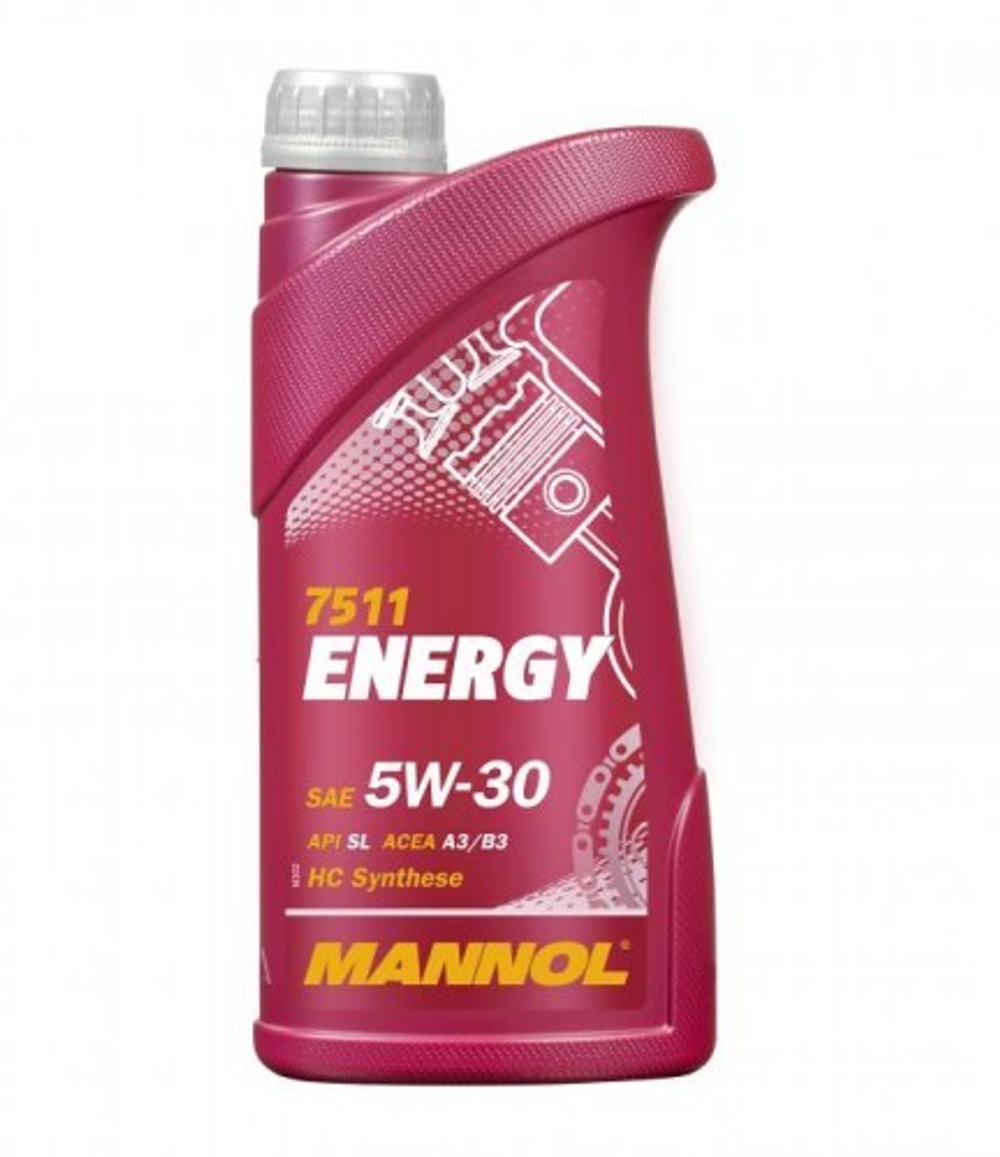MANNOL 7511 Energy 5W-30 SN/CH-4 Масло моторное, 1л