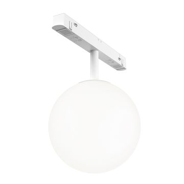Трековый магнитный подвесной светодиодный светильник TR038-4-5W3K-WW-DS-W белый 3000-6000K 5Вт 360° Dim Smart Luna Exility Maytoni
