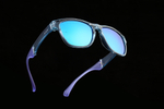 Спортивные очки HILX Unfold Shiny Crystal Green / Blue Polarized Lens