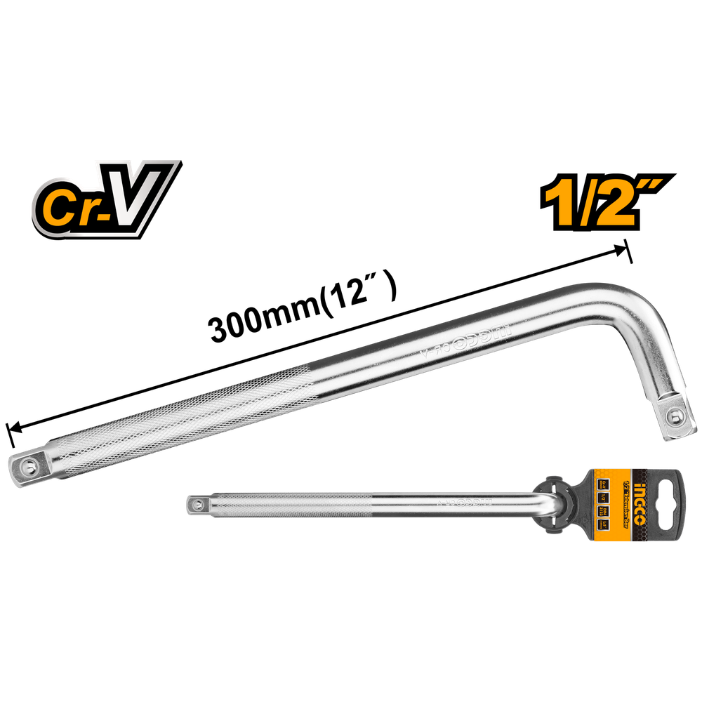 Вороток Г-образный INGCO HLHD12121 INDUSTRIAL 1/2" 300 мм