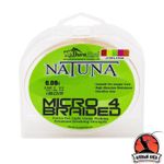 Шнур DuraKing NATUNA MICRO 4X , 100м, оливково-зеленый #0.2, 0,08мм, 11lbs