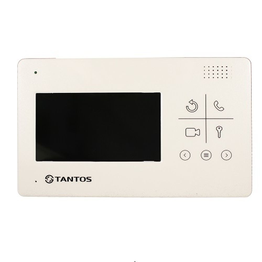 Монитор видеодомофона TANTOS Lilu lux (белый) TFT LCD с 4,3" дисплеем