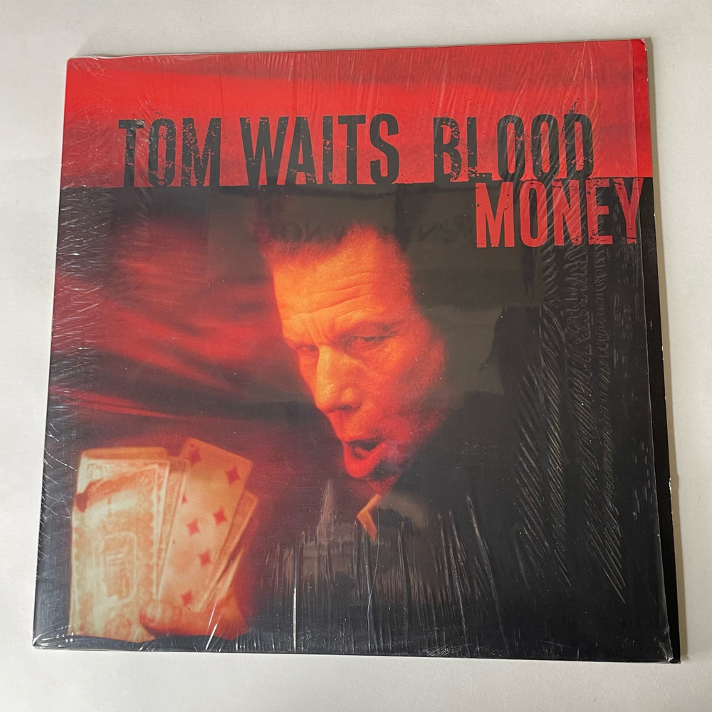 Винтажная виниловая пластинка LP Tom Waits Blood Money (EU 2002)