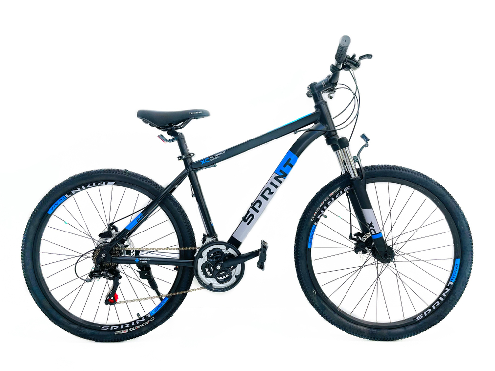 Велосипед TechTeam Sprint 26"х17" черный 2022