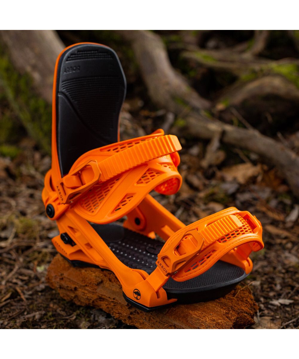 Крепления для сноуборда ARBOR Hemlock Orange