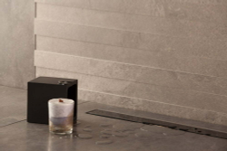 Душевой лоток Pestan Confluo Frameless Line 450 Black Glass