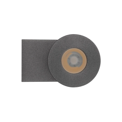Светильник LGD-RAY-WALL-R65-12W Warm3000 (GR, 6 deg, 230V) (Arlight, IP65 Металл, 3 года)