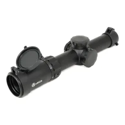Оптический прицел ARKON Model C 1-6x24 / Аркон Модель Ц1 6 на 24 - вид со стороны окуляра с открытой крышкой
