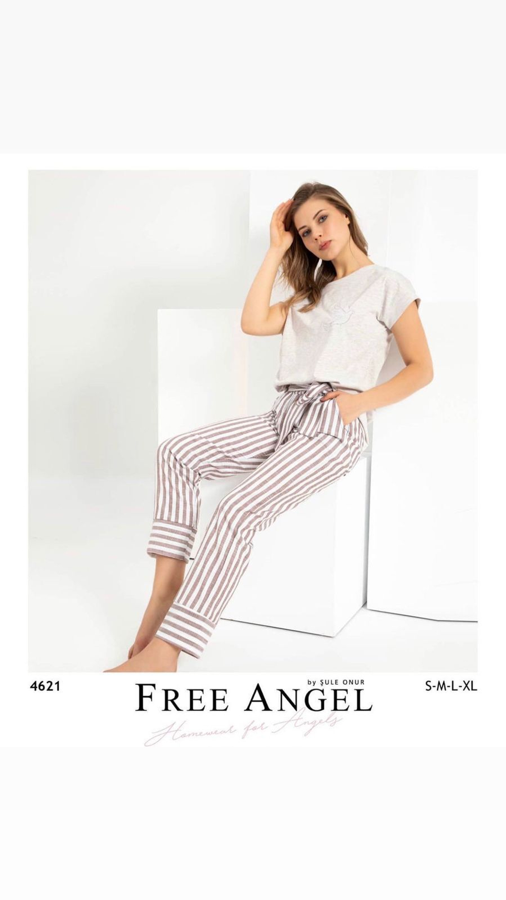 FreeAngel Bayan Dokuma Spo CIZGILI XL