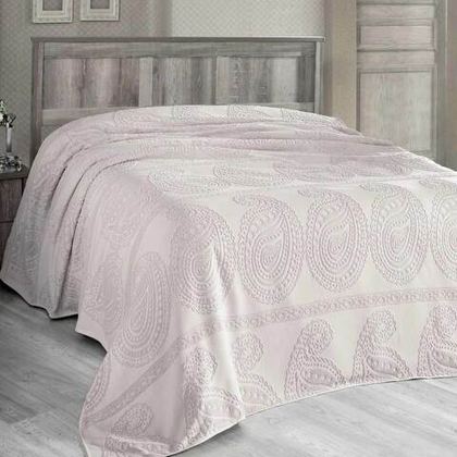 Покрывало 160x220 Arya home Misley бежевый