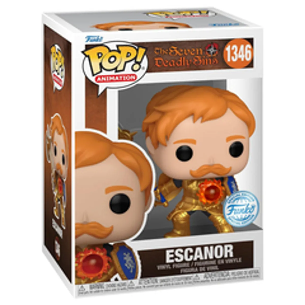 Funko POP! Seven Deadly Sin: Escanor (Exc) (1346)