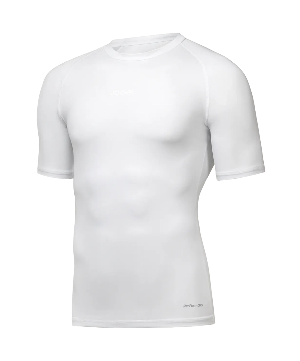 Футболка компрессионная с коротким рукавом Jogel CAMP 2 PerFormDRY Baselayer SS Tee, белый 00