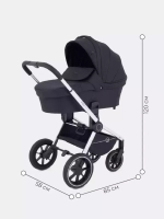 Коляска детская "FLEX GRAND" (3в1) RA073 Midnigt Black