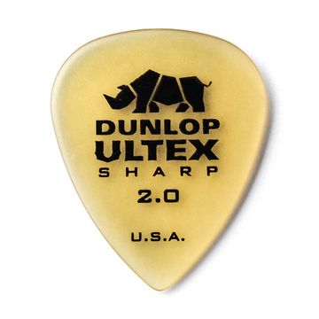 Медиаторы 72шт, 2,0мм, Dunlop 433R2.0 Ultex Sharp