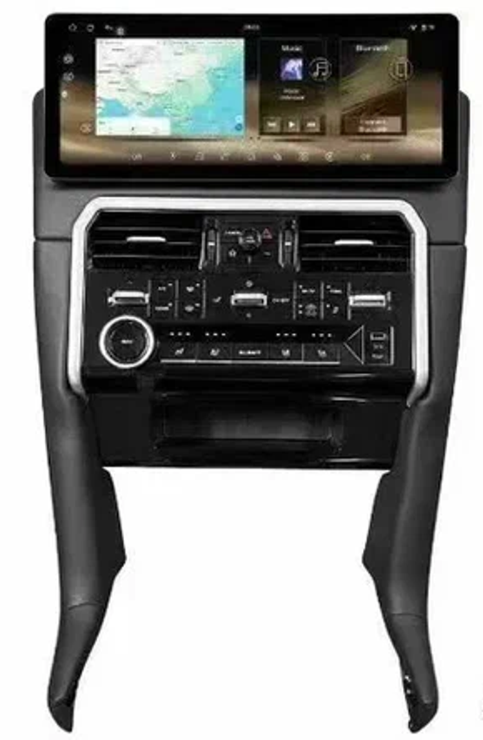 Магнитола для Nissan Patrol Y62, Infiniti QX56/QX80 2010-2019 - Kuberg KP-N1701BL монитор 17", Android 13, Быстрая, CarPlay, 4 SIM-слот, беспроводная зарядка
