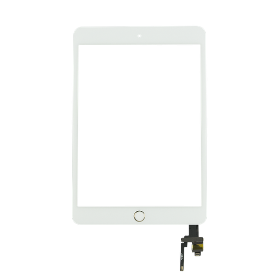 Тачскрин с контроллером и кнопкой домой для iPad Mini 3, белый