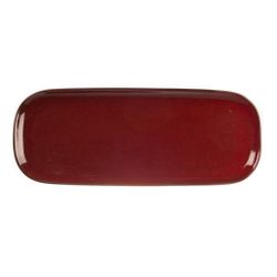 Блюдо овальное 36*14 см h2 см Evolution Dark Red P.L. Proff Cuisine [1]