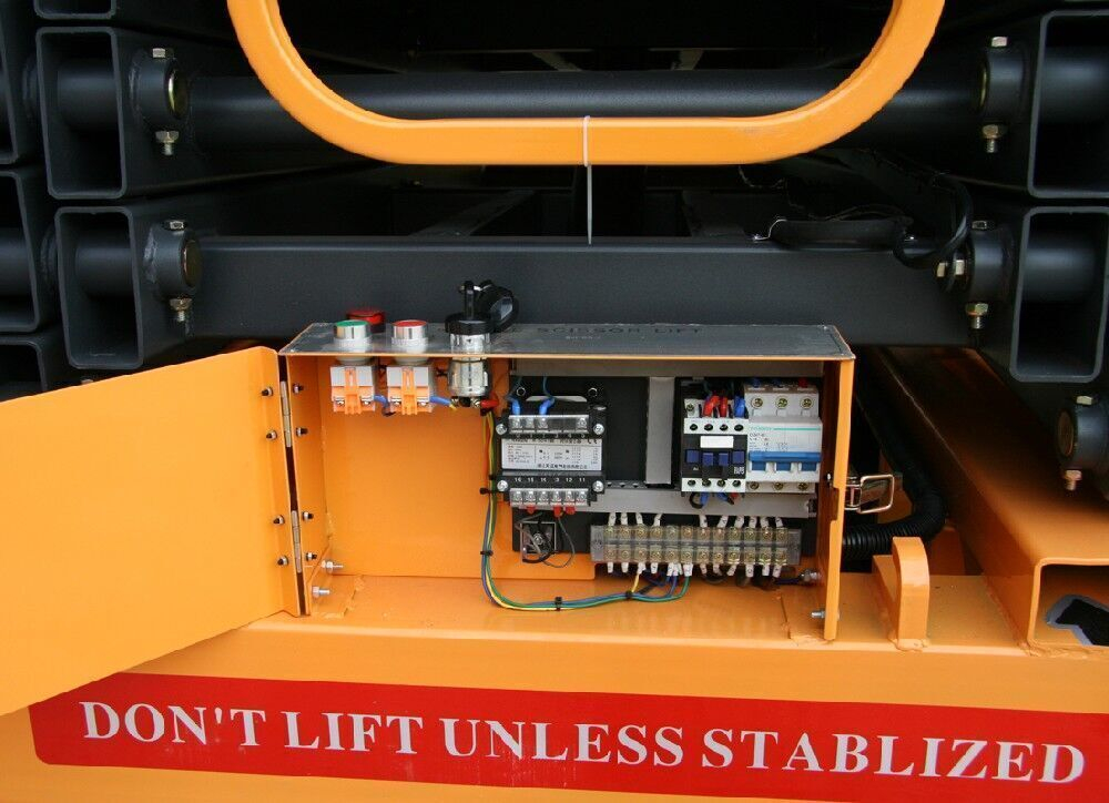 Подъемник ножничный несамоходный SJY-0.3-7 (380 В; 300 кг; 7 м) SMARTLIFT (SMART)