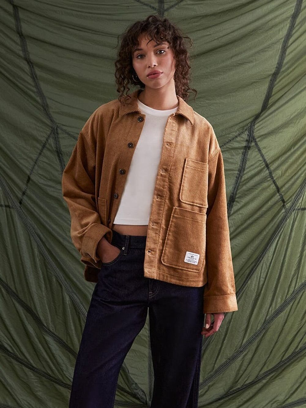 Куртка-рубашка женская ALPHA INDUSTRIES CORDUROY CHORE COAT W