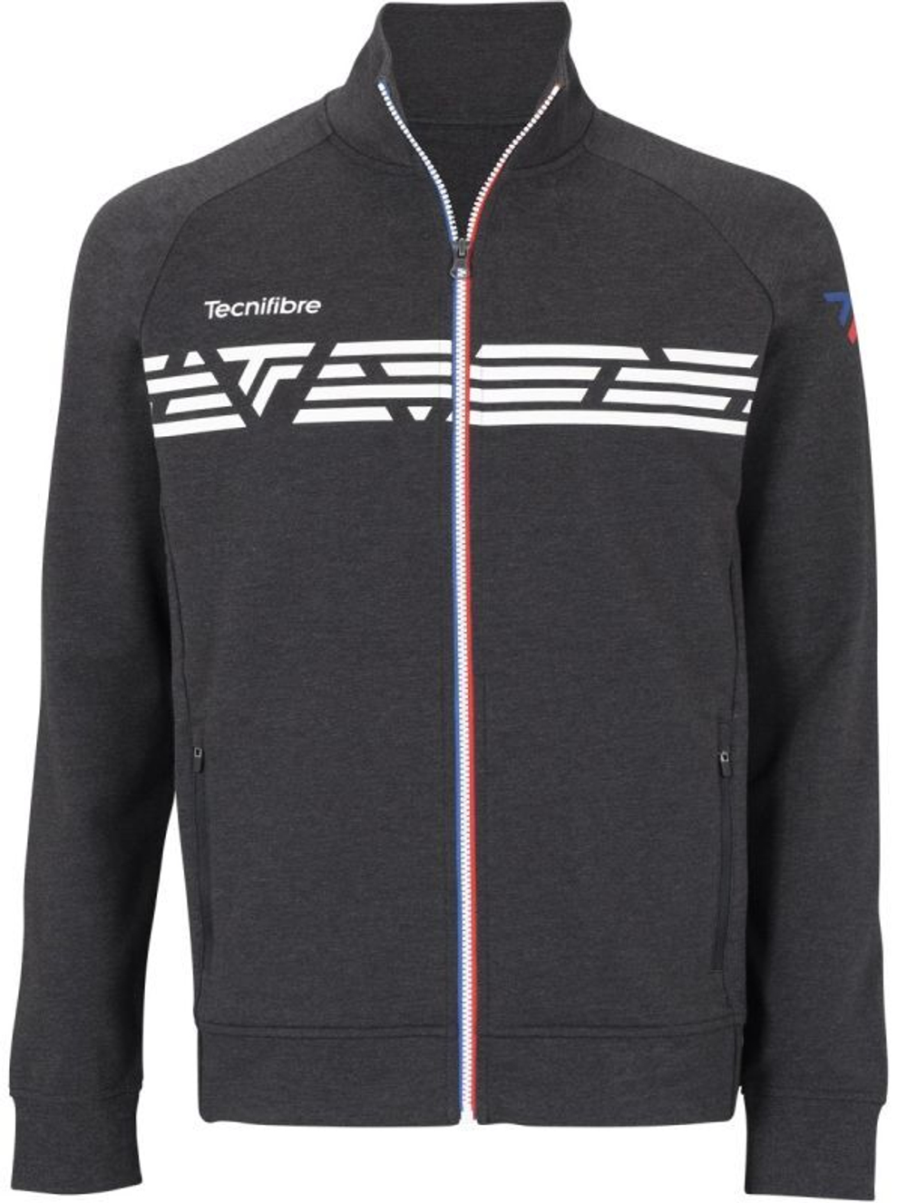 Мужская теннисная кофта Tecnifibre Knit Jacket - черный