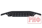 Бампер силовой передний Toyota Land Cruiser Prado 120 c защитой радиатора РИФ