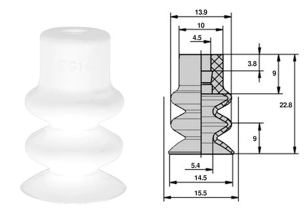 Fg14 white silicone